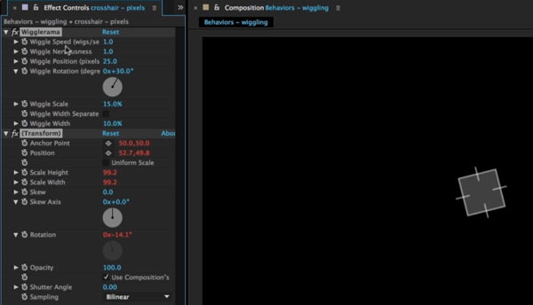 After Effects Hidden Gems Weekly: Wiggle Behaviors 13
