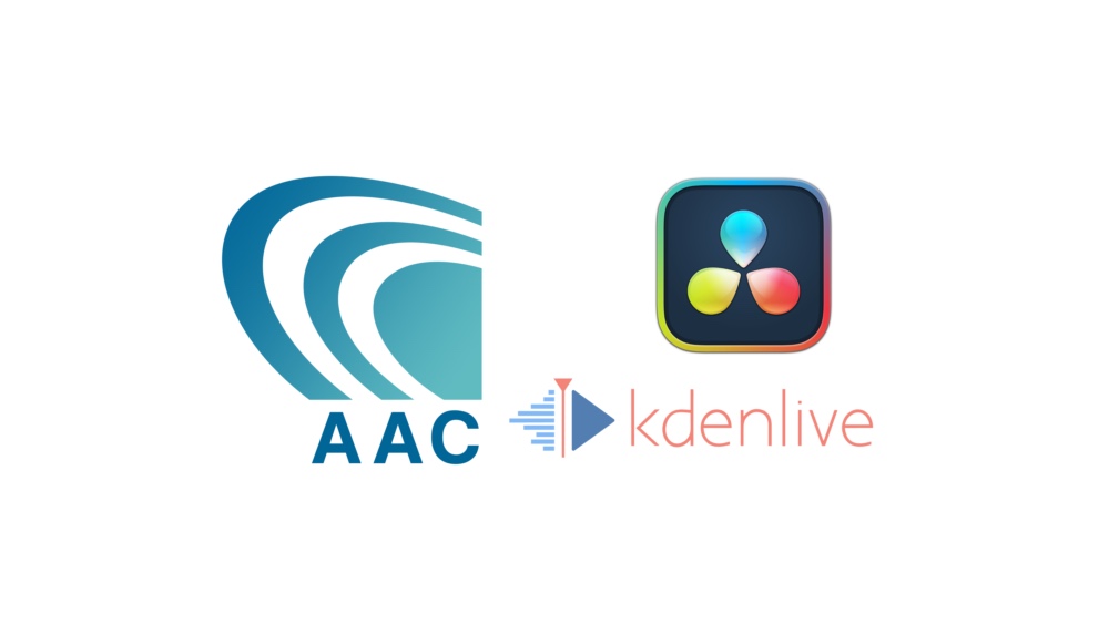 AAC audio: Kdenlive beats DaVinci Resolve (Studio) on Linux... 1