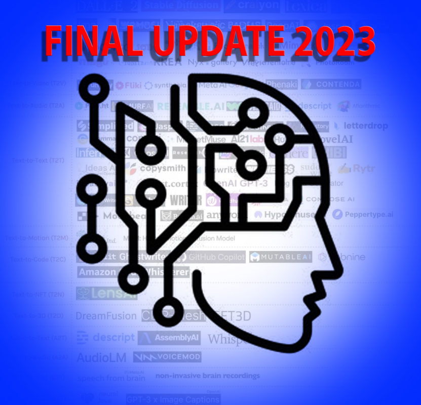 AI Tools: The List You Need Now! (Final Installment 2023) 1