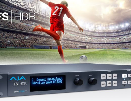 Real time HDR and WCG processing with AJA’s FS-HDR