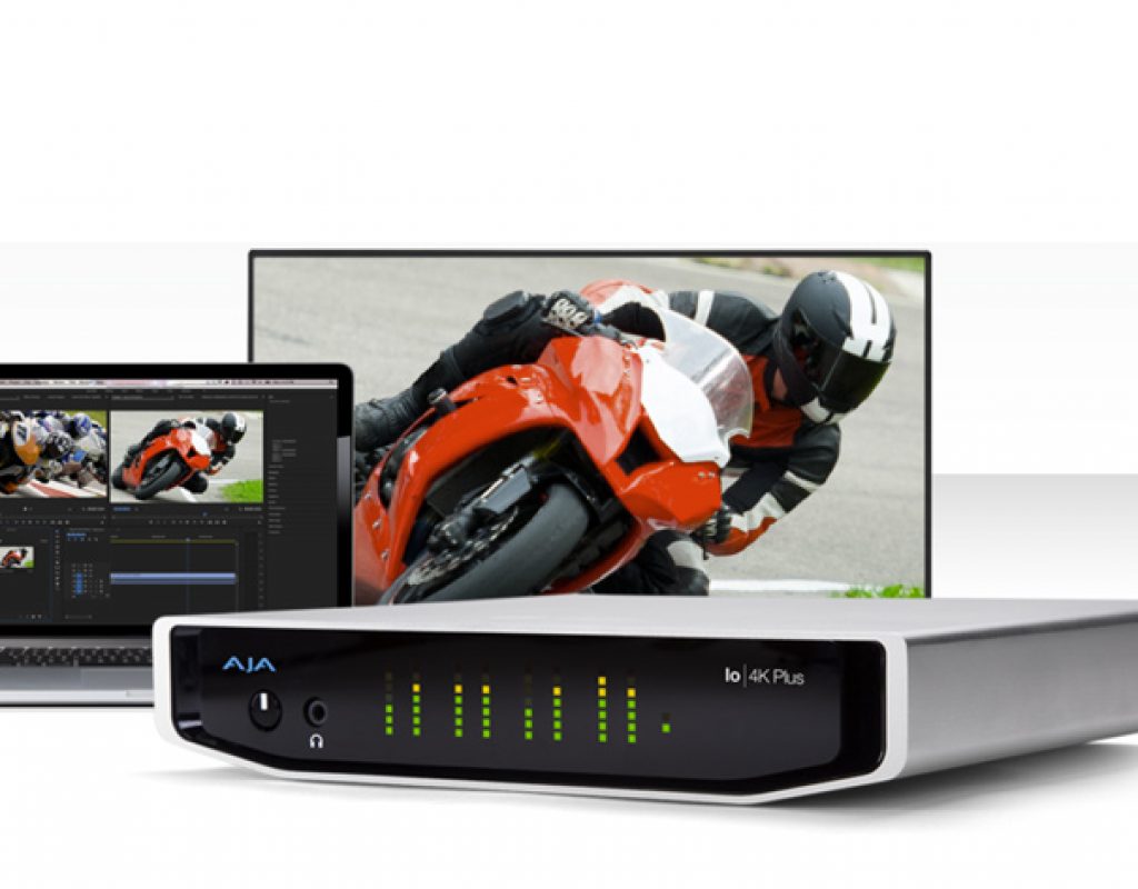 AJA Releases Io 4K Plus with Thunderbolt 3