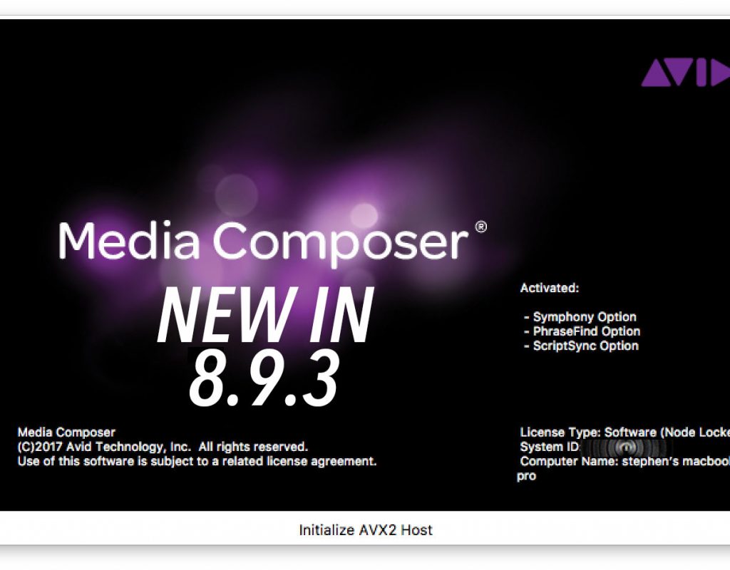 Latest Avid Release dropped today - some nice new features 1