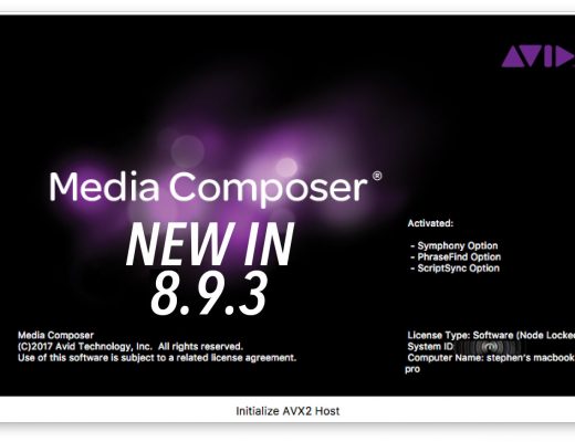 Latest Avid Release dropped today - some nice new features 2