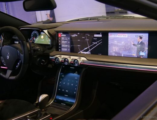 Harman's infotainment stack in a Maserati
