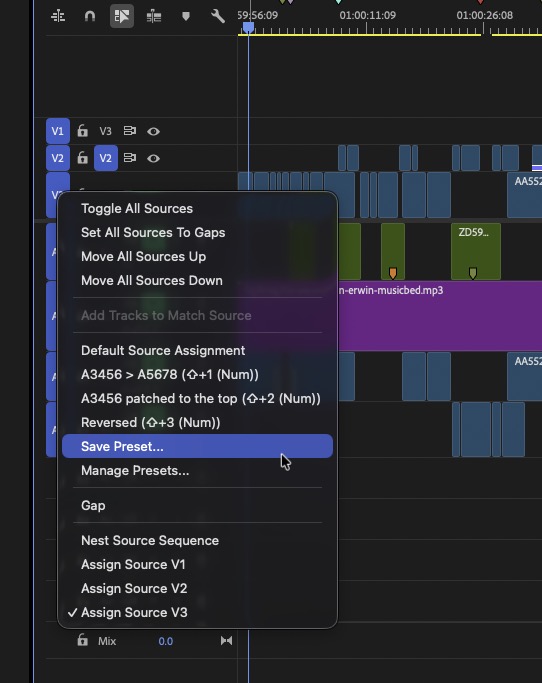 Tool Tip Tuesday for Adobe Premiere: Save Source Assignment Presets 9 Tool Tip Tuesday for Adobe Premiere: Save Source Assignment Presets 9
