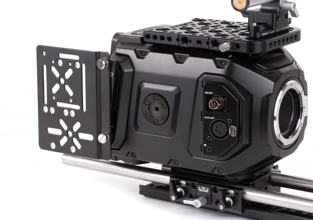 Wooden Camera's URSA Mini Side Plate and Wireless Adapter 1