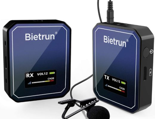 Review: Bietrun WXM22 wireless lavalier microphone system 16