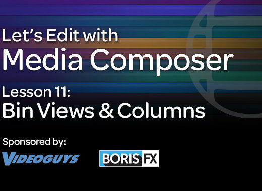 Let's Edit - Bin Views And Columns