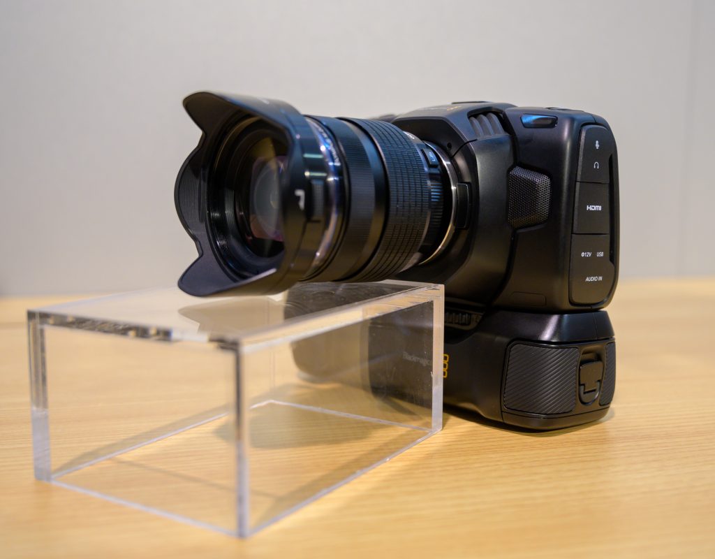 NAB 2019: Battery Grip for Blackmagic Pocket Cinema Camera 4K 2 BMPCC4K Battery Grip