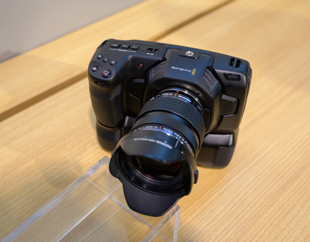 NAB 2019: Battery Grip for Blackmagic Pocket Cinema Camera 4K 3 BMPCC4K Battery Grip