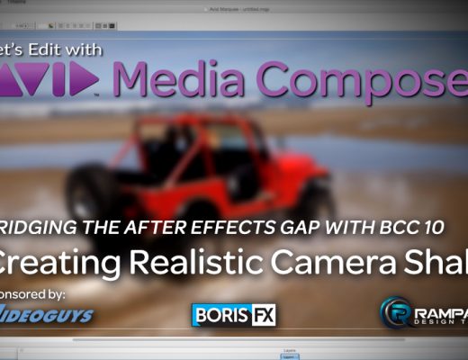 Let's Edit with Media Composer - Creating Realistic Camera Shake 1