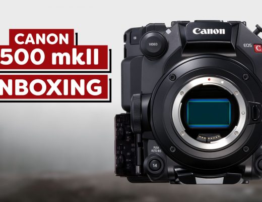 Canon C500 Mark II Unboxing and first impressions video