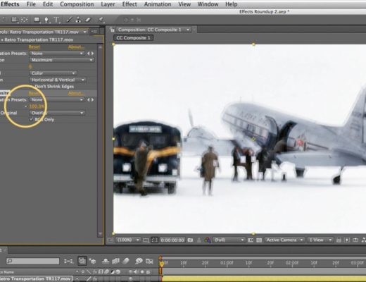 Adobe Affects CC Composite effect