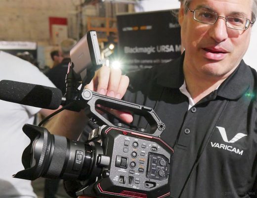 Mitch Gross and the AU-EVA1