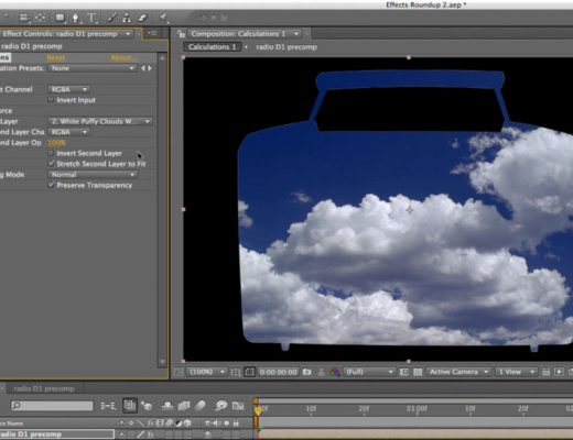 Adobe After Effects Calculations effect