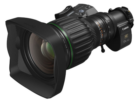 Canon CJ17ex6.2B: a new portable 4K broadcast zoom lens