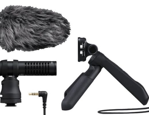Canon’s new Tripod Grip and Stereo Microphone for vloggers