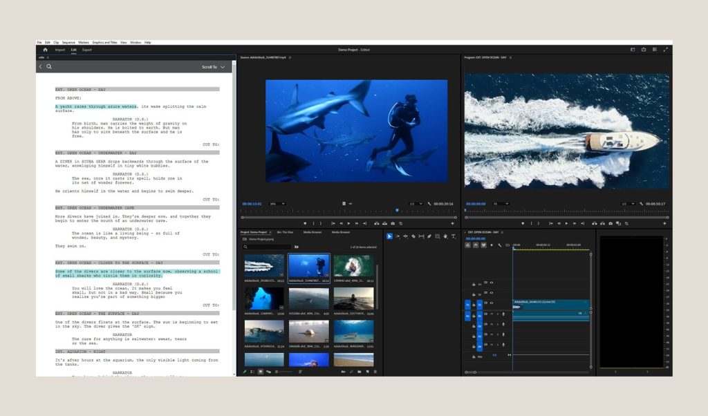 Celtx launches Screenplay Plugin for Adobe Premiere Pro to integrate your script right in Premiere 7