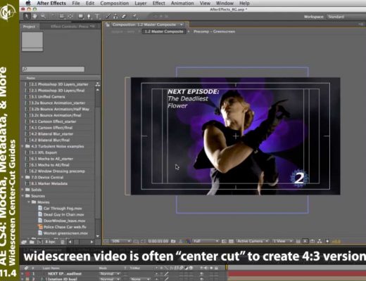 After Effects center cut preferences