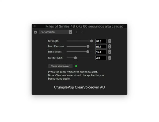 Review: ClearVoiceover audio plugin 6