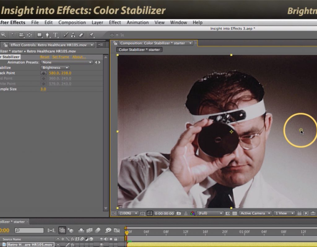 After Effects Classic Course: Color Stabilizer 1