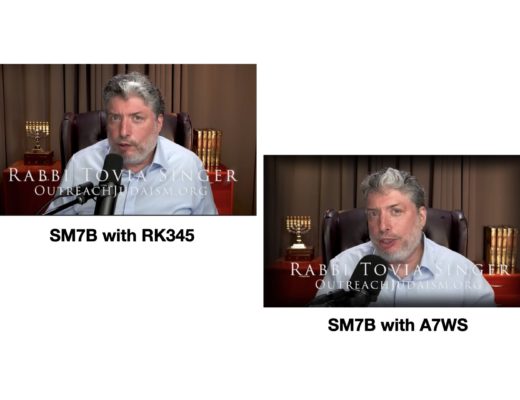 Plosive prevention: A7WS, A81WS or WS2, not RK345 18