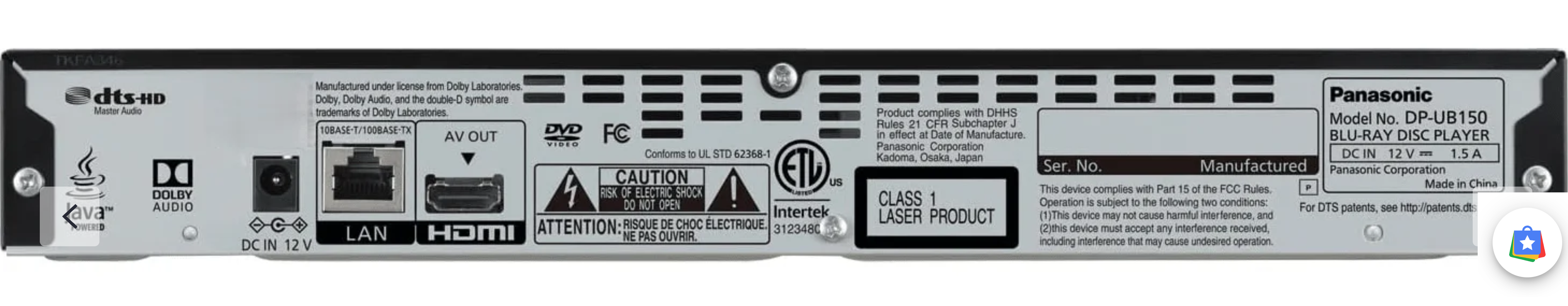 Review: modified multiregion Panasonic DP-UB150 4K Blu-ray/DVD player for framerate purists 23