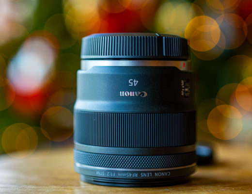 T'was the review of the Canon 45mm 23