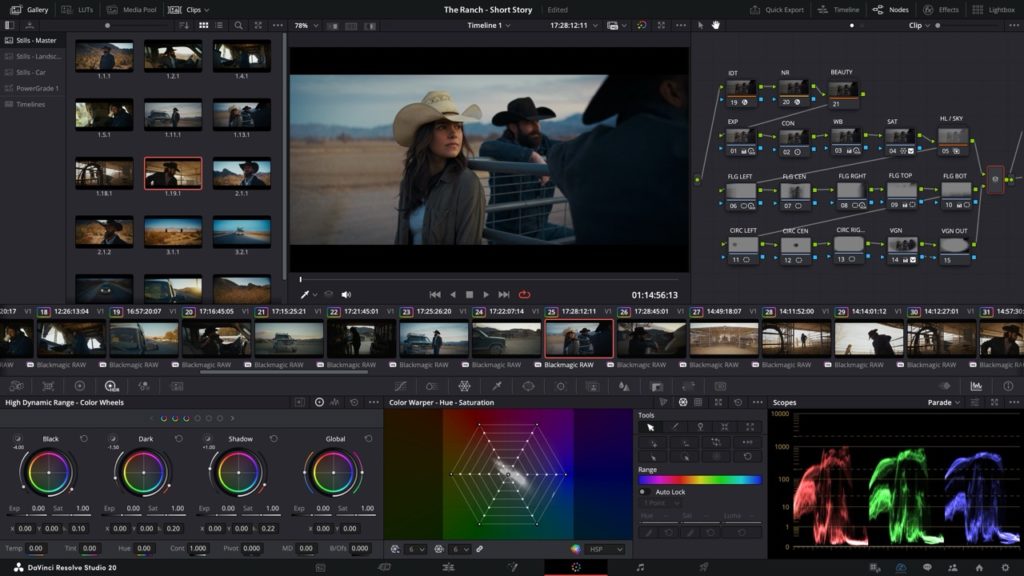 Associated Press and Blackmagic DaVinci Resolve