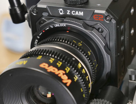 Veydra Mini Prime in Active Lock MFT mount