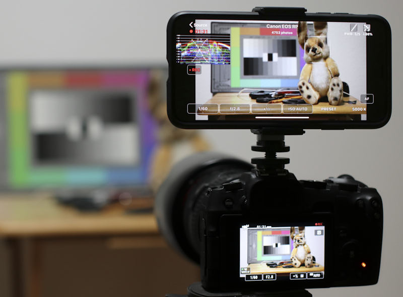 FieldMonitor working with an EOS RP