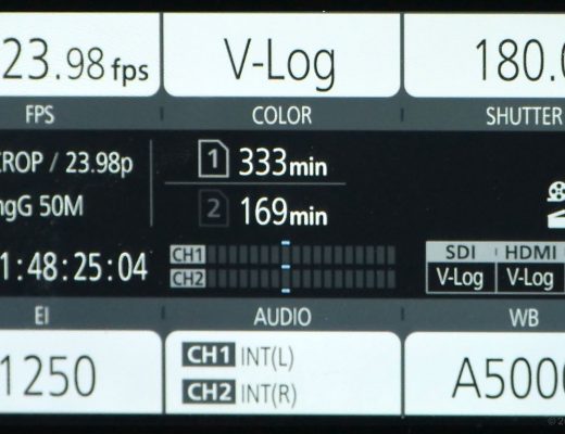 The HOME screen "six button side panel" display.