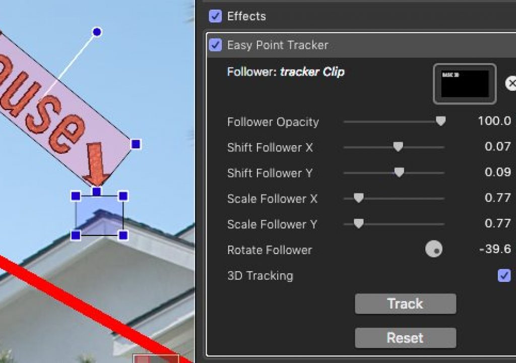 EasyTracker point tracker
