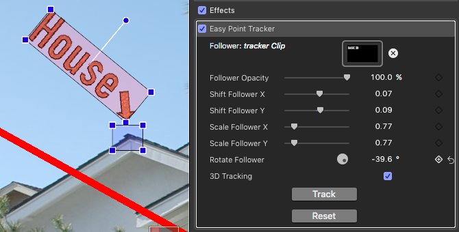EasyTracker point tracker