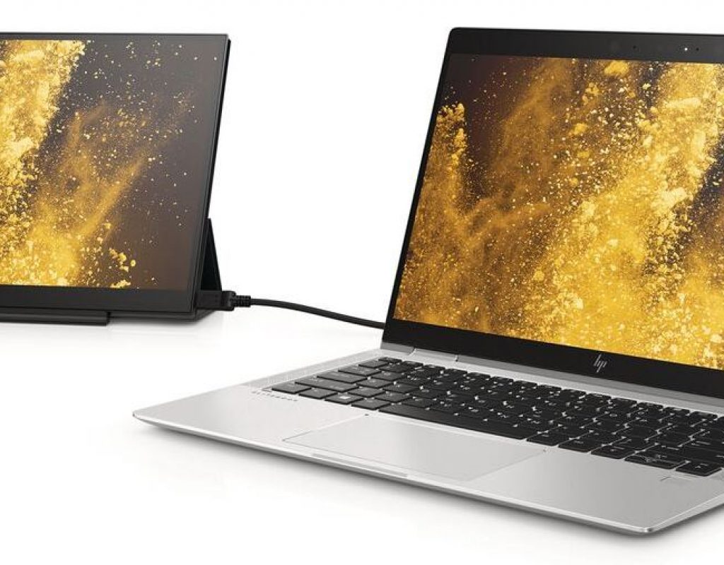 HP EliteDisplay S14 bus-powered portable monitor review 1