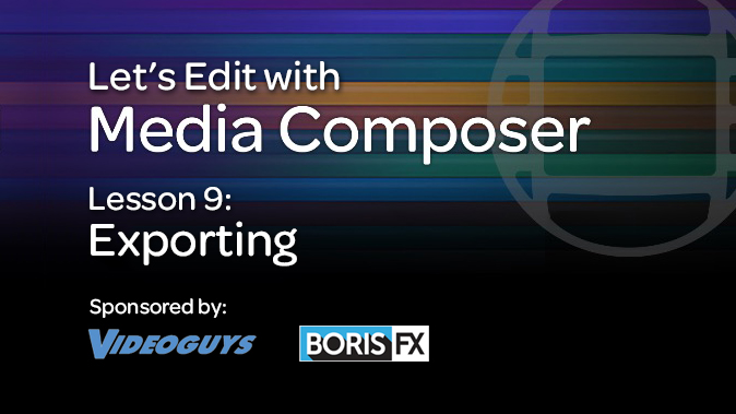 Lets Edit Ep 9 - Exporting