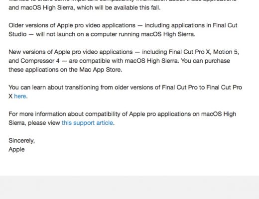 Apple, please create an XML utility to provide access to old Final Cut Pro 7 Classic projects 2