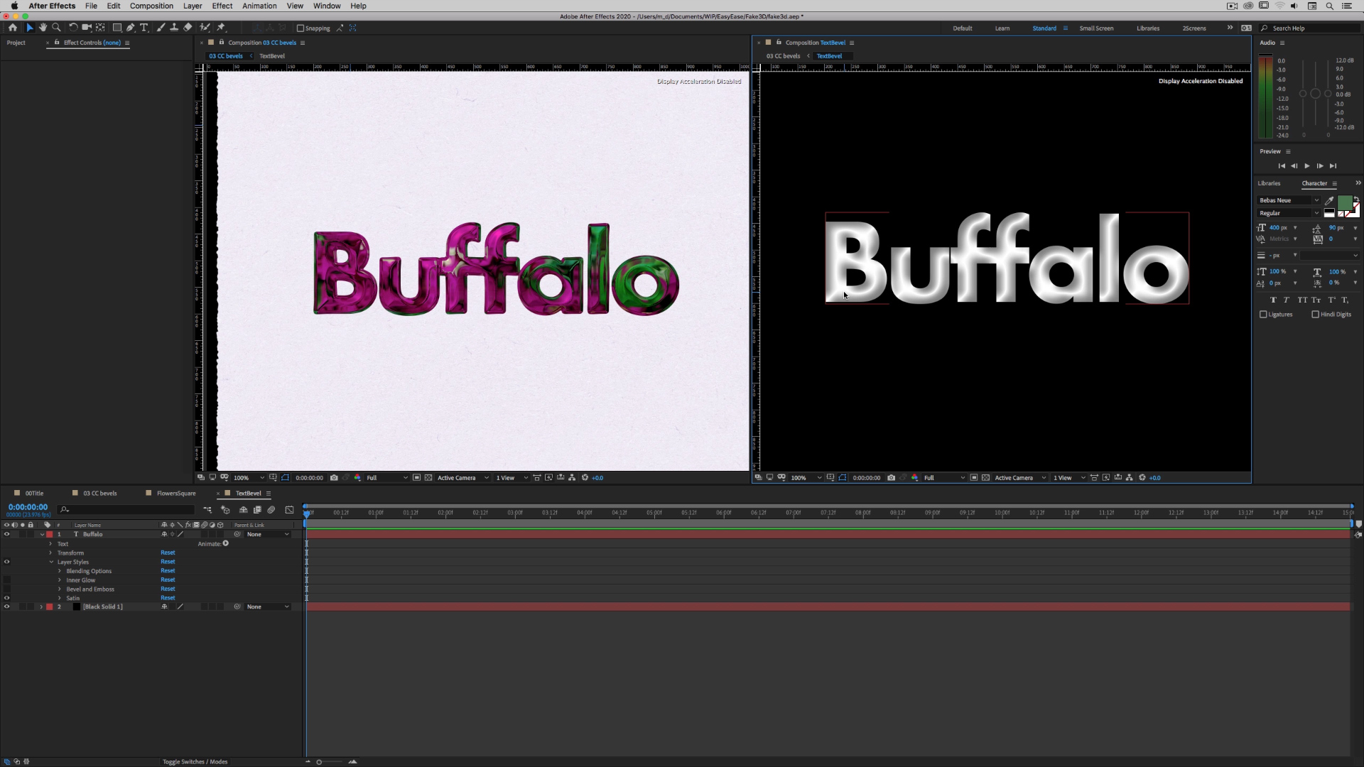 Faking 3D in After Effects 1