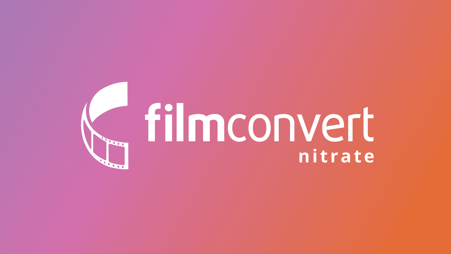 Filmconvert Nitrate Splashscreen