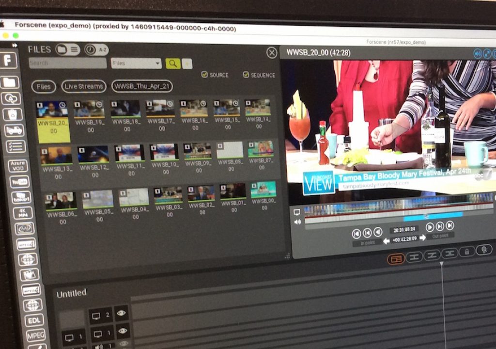 NAB 2016 - Forscene and their Cloud-based Video Production Platform 1