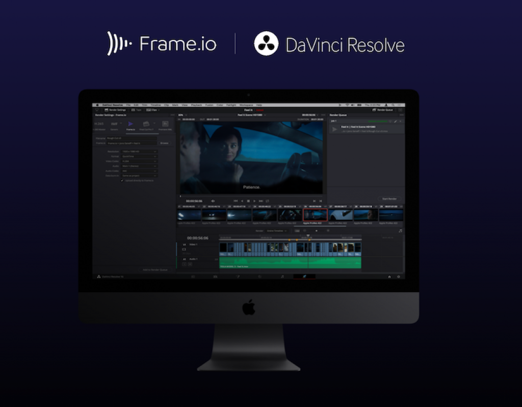 Frame.io adds DaVinci Resolve integration 1