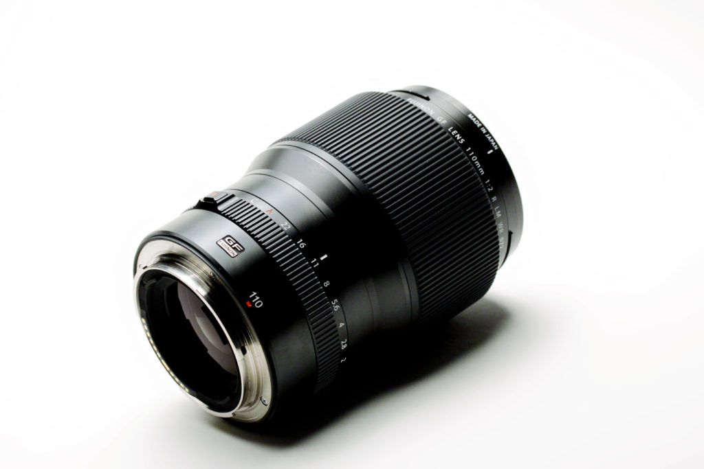 Fujifilm GF 110mm f/2 RLM WR Lens showing mount