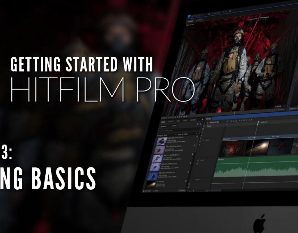 Getting Started with HitFilm Pro - Lesson 3 - Editing Basics and Setting your Options 1