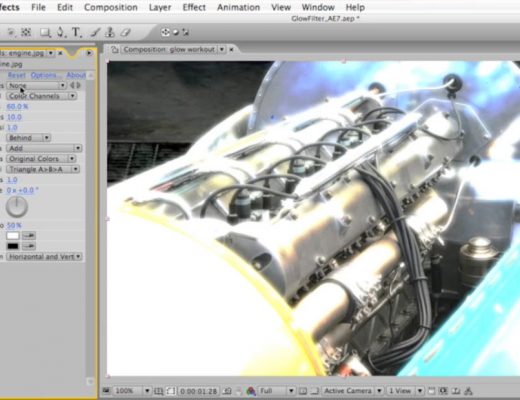 Adobe After Effects Glow plug-in