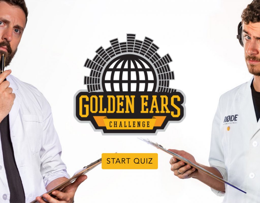 RØDE’s ‘Golden Ears’ Challenge': Take the quiz and perhaps win 7