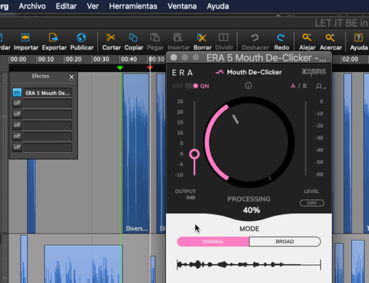 Review: Accusonus ERA Mouth De-Clicker plugin 19
