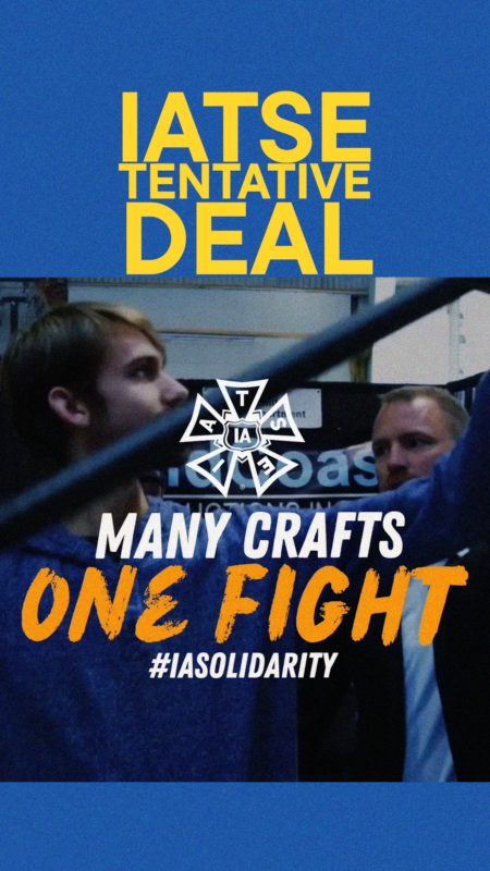 Unpacking the IATSE Tentative Deal 1