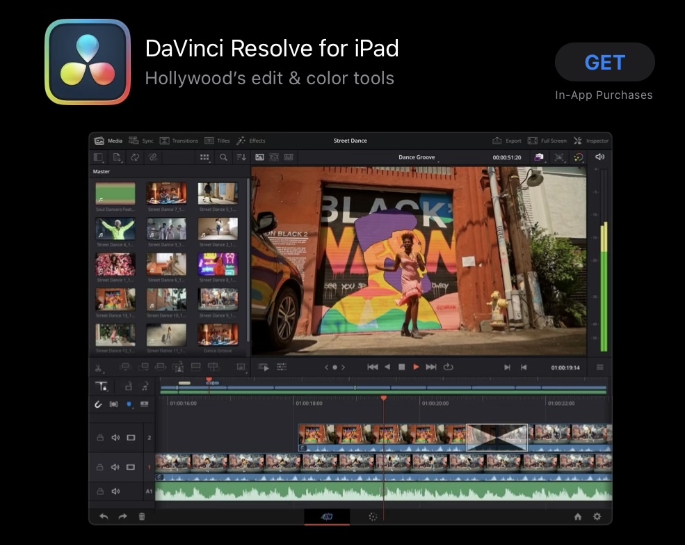 DaVinci Resolve for iPad officially released 9