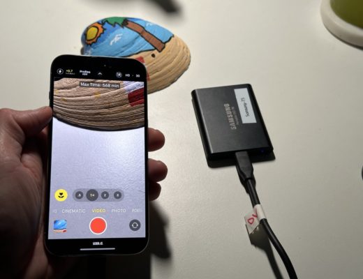 iPhone 15 Pro and external USB-C storage 9