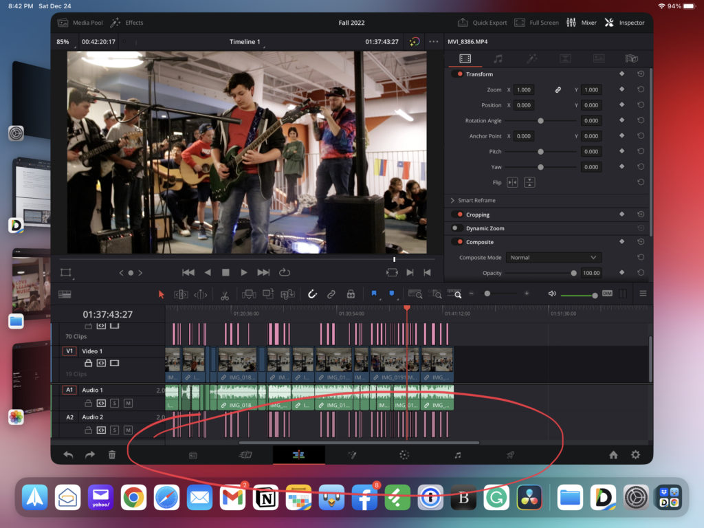 Unlock all the Resolve for iPad pages with this simple trick 1
